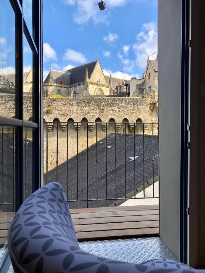 Au Coeur De Vannes - Vue Sur Les Remparts - 2 Ch Esterno foto